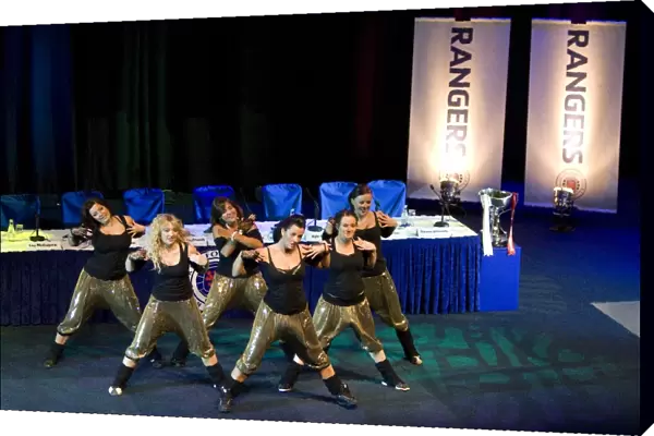 Rangers Football Club: Electrifying Junior AGM Performance by Rangers Dancers