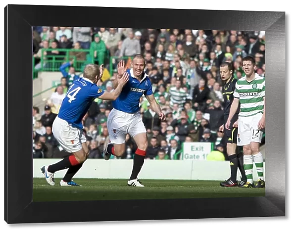 Kenny Miller's Euphoric Moment: Rangers 3-1 Comeback Against Celtic in the Scottish Premier League