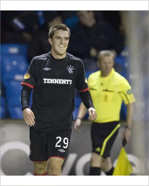 Rangers Andrew Little Scores the Second Goal: CIS Insurance Cup Quarter-Final vs Kilmarnock at Rugby Park