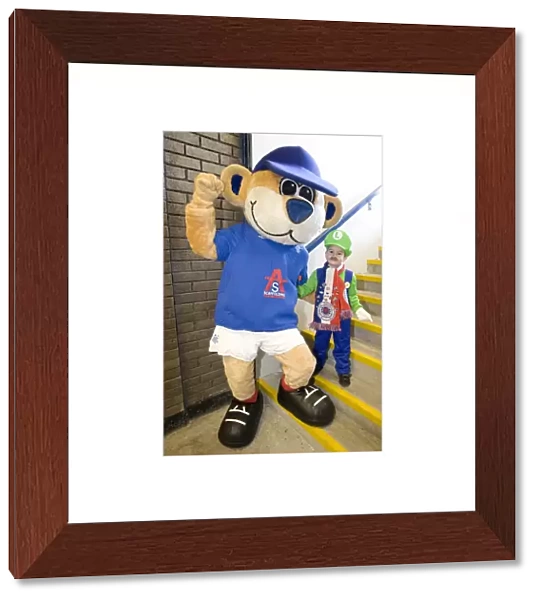 Excited Kids and Broxi Bear: A Fun-Filled Day at Ibrox Stadium (1-1) - Rangers vs Inverness Caley Thistle