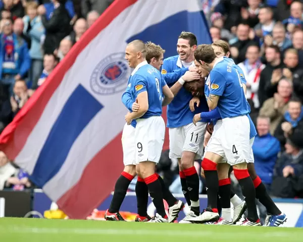 Maurice Edu's Thrilling Goal: Rangers vs Inverness Caley Thistle, Clydesdale Bank Scottish Premier League, Ibrox Stadium