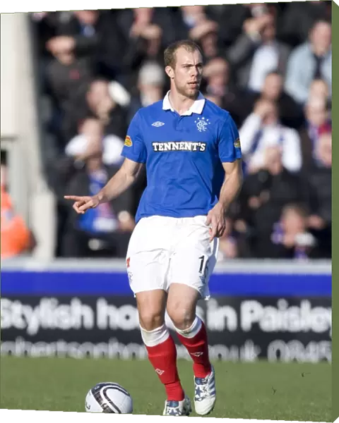 Steven Whittaker Scores the Thrilling Third Goal: St Mirren 1-3 Rangers (Scottish Premier League)