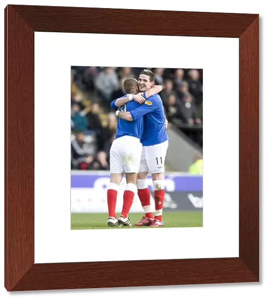 Rangers Miller and Lafferty: Unstoppable Duo Celebrates Goal Against St. Mirren (11-13-20XX 3-1)