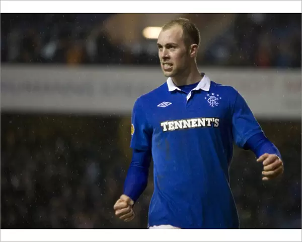 Rangers Steven Whittaker: Triumphant Penalty Goal - 3-0 vs. Kilmarnock in Scottish Cup Fourth Round at Ibrox