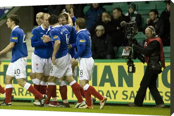 Rangers Jelavic Scores Double, Leads 2-0 Over Hibs at Easter Road Stadium