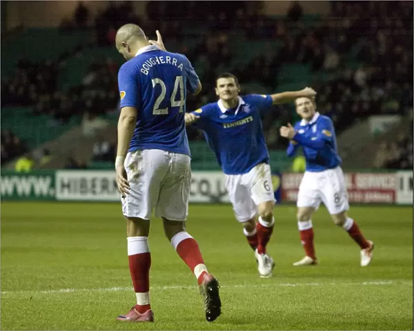 Rangers Bougherra Scores Goal No. 2: Hibernian vs Rangers, Clydesdale Bank Scottish Premier League
