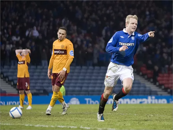 Rangers FC: Steven Naismith's Thrilling Winning Goal in the Scottish Cup Semi-Final vs Motherwell at Hampden Park (2-1)