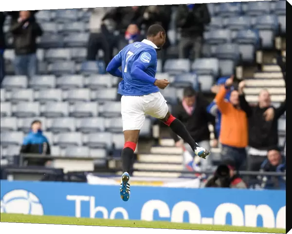 Maurice Edu's Euphoric Goal: Rangers Thrilling 2-1 Scottish Cup Semi-Final Victory over Motherwell at Hampden Park