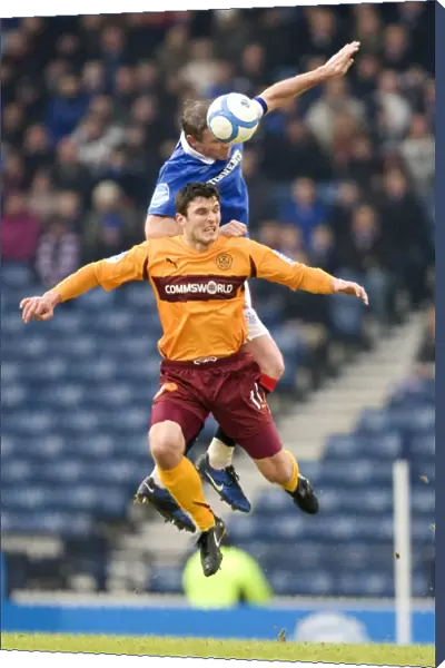 David Weir's Header: Rangers Secure 2-1 Co-operative Insurance Cup Semi-Final Victory over Motherwell at Hampden Park