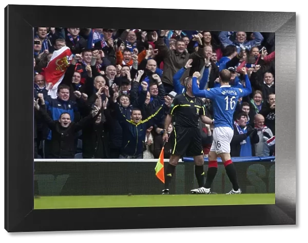Whittaker's Dramatic Penalty: Rangers vs Celtic in the Carling Scottish Cup Fifth Round Clash (2-2)