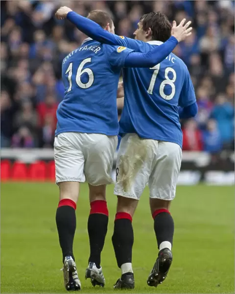 Jelavic and Whittaker's Penalty Goals: Intense Scottish Cup Clash between Rangers and Celtic at Ibrox (Round of 16)