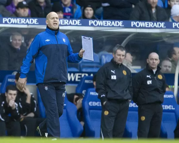 Rangers Kenny McDowall Guides Team to Impressive 6-0 Victory over Motherwell at Ibrox Stadium