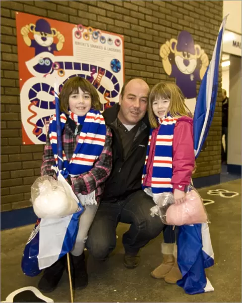 Rangers Football Club: A Family Day to Remember - 6-0 Win Against Motherwell (Clydesdale Bank Scottish Premier League)