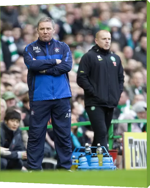 Ally McCoist: Rangers Assistant Manager Watches Celtic's 3-0 Victory Over Rangers