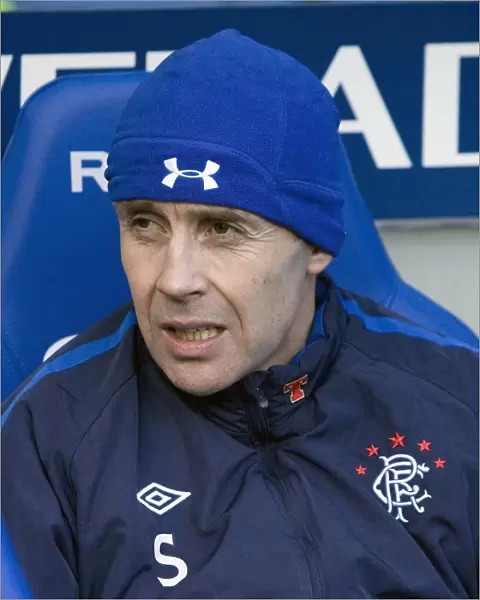 David Weir on the Rangers Bench: 4-0 Victory over Saint Johnstone (Clydesdale Bank Scottish Premier League)