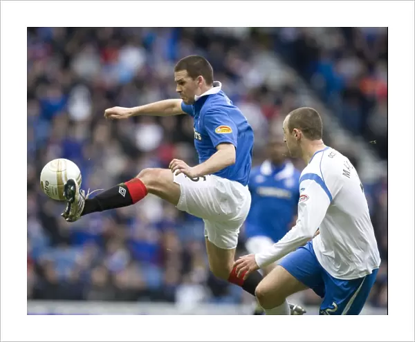David Healy in Command: Rangers 4-0 Saint Johnstone at Ibrox Stadium, Clydesdale Bank Scottish Premier League