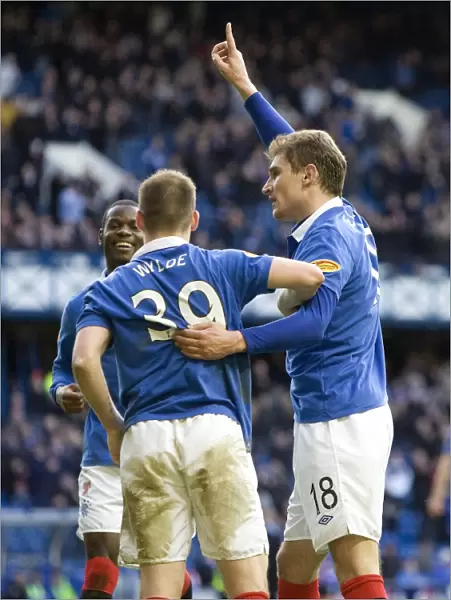 Rangers: Jelavic and Wylde's Double Strike in Rangers 4-0 Clydesdale Bank Scottish Premier League Victory