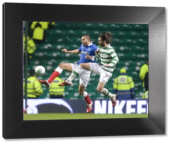 Clash at Celtic Park: Kyle Bartley vs. Georgios Samaras - Rangers vs. Celtic in the Scottish Cup Fifth Round Replay