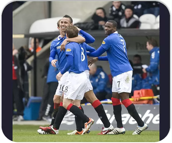 Rangers Kyle Bartlet's Euphoric Moment: 1-0 Win Over St. Mirren (Clydesdale Bank Scottish Premier League)