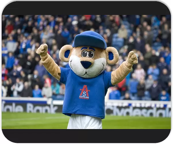 Broxi Bear's Triumphant Roar: Rangers 2-1 Kilmarnock at Ibrox Stadium - Clydesdale Bank Scottish Premier League