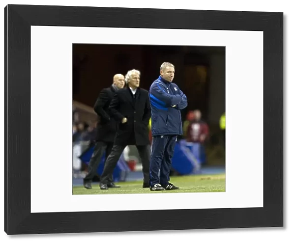 Ally McCoist at Ibrox Stadium: Rangers vs PSV Eindhoven, UEFA Europe League - Tense Moment as Rangers Trail 0-1