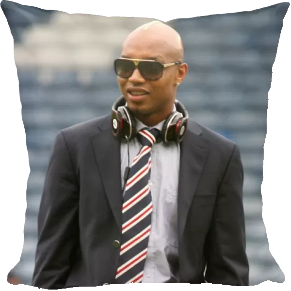 Rangers FC and Celtic: El Hadji Diouf's Pre-Game Presence - Co-operative Cup Final (2011)