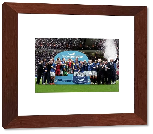 Rangers Football Club: Triumphant Co-operative Cup Victory over Celtic at Hampden Park (2011)