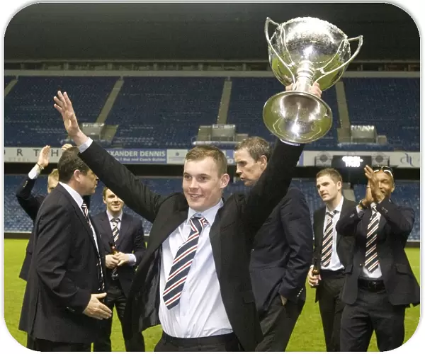 Gregg Wylde's Triumph: Co-operative Cup Victory with Rangers Football Club at Ibrox Stadium (2011)