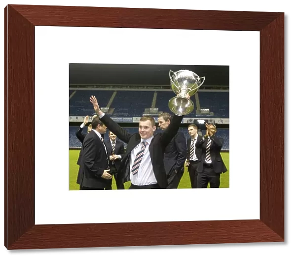 Gregg Wylde's Triumph: Co-operative Cup Victory with Rangers Football Club at Ibrox Stadium (2011)