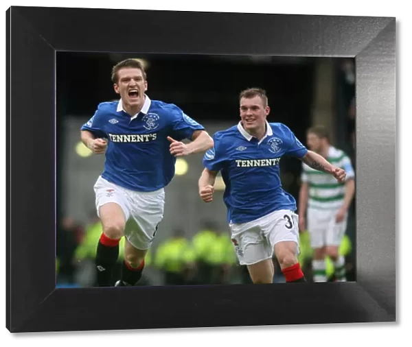 Rangers FC: Unforgettable Co-operative Cup Victory over Celtic (2011) - Davis and Wylde's Goal Celebration (Hampden)