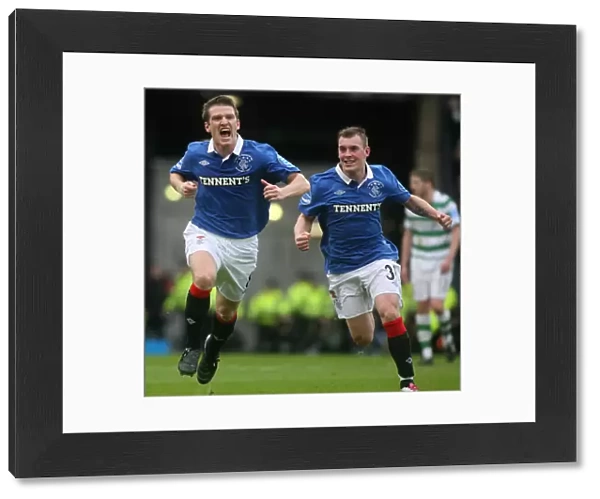 Rangers FC: Unforgettable Co-operative Cup Victory over Celtic (2011) - Davis and Wylde's Goal Celebration (Hampden)