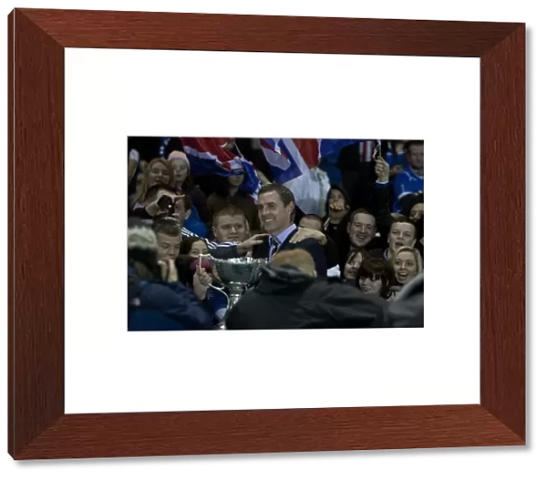 Rangers Football Club: David Weir's Co-operative Cup Victory - Exclusive Celebration Moments at Ibrox, 2011