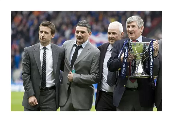 Rangers Legends Reunite with the Co-operative Insurance Cup: Champions 2011