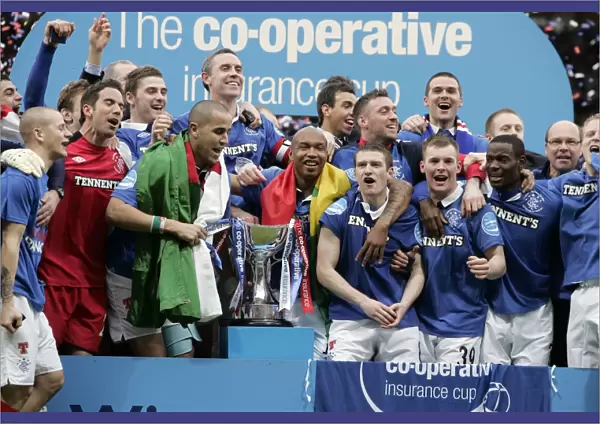 Rangers Football Club: Triumphant Victory in the Co-operative Cup Final against Celtic at Hampden Stadium (2011)