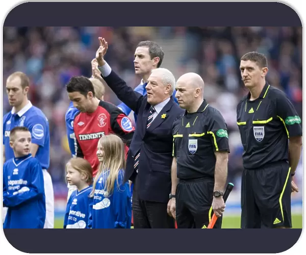 Rangers vs Celtic: The Thrilling Co-operative Insurance Cup Final Kick-Off at Hampden Stadium (2011)