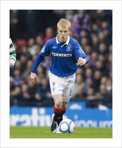 Steven Naismith Lifts the Co-operative Cup: Rangers Triumph over Celtic (2011)