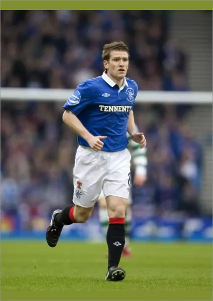 Steven Davis Lifts the Co-operative Cup: Celtic vs. Rangers (2011) - Rangers Triumph