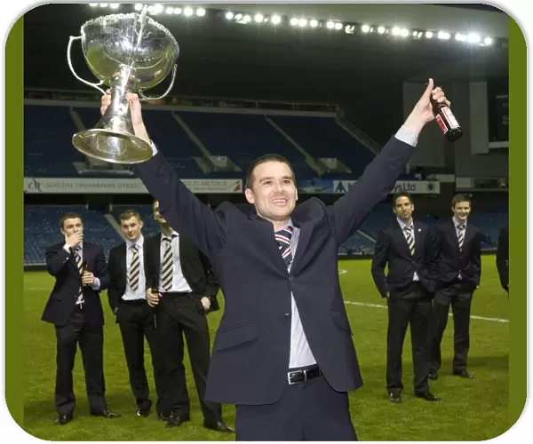 Rangers Football Club: David Healy's Triumphant Co-operative Cup Victory at Ibrox Stadium (2011)