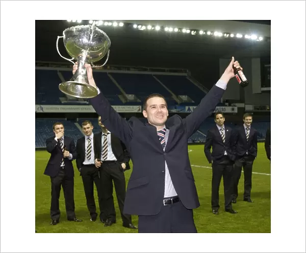Rangers Football Club: David Healy's Triumphant Co-operative Cup Victory at Ibrox Stadium (2011)