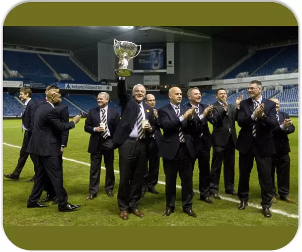 Walter Smith's Triumphant Co-operative Cup Return: Rangers Celebrate Victory over Celtic at Ibrox (2011)