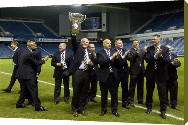 Walter Smith's Triumphant Co-operative Cup Return: Rangers Celebrate Victory over Celtic at Ibrox (2011)