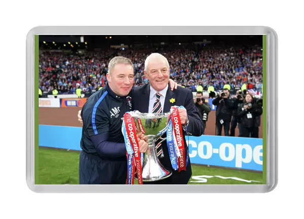 Ally McCoist and Walter Smith