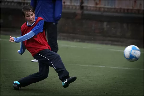 Easter Soccer School at Ibrox: Young Rangers in Action