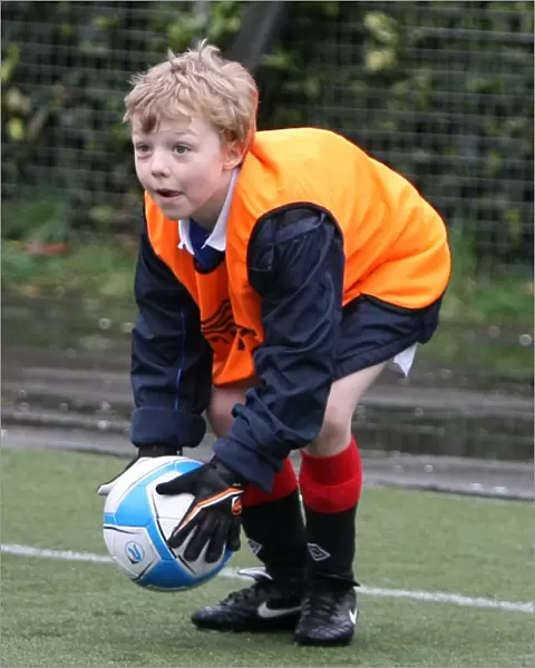 Rangers Football Club: Young Rangers in Training at Easter Soccer School (Ibrox, 2011)