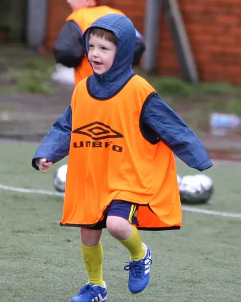 Rangers Football Club: Young Rangers in Action at Easter Soccer School (Ibrox, 2011)