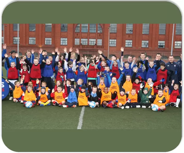 Rangers Kids in Action: Easter Soccer School at Ibrox, 2011