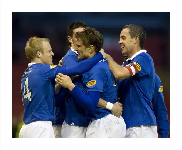 Rangers Nikica Jelavic Scores Thrilling Overhead Kick: Aberdeen 0-1 Rangers (Clydesdale Bank Scottish Premier League)