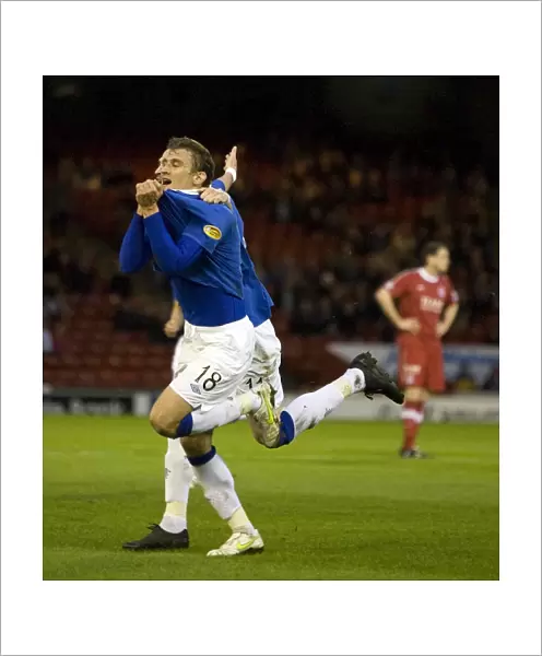 Rangers Jelavic Scores Spectacular Overhead Kick: Aberdeen 0-1 Rangers (Scottish Premier League)