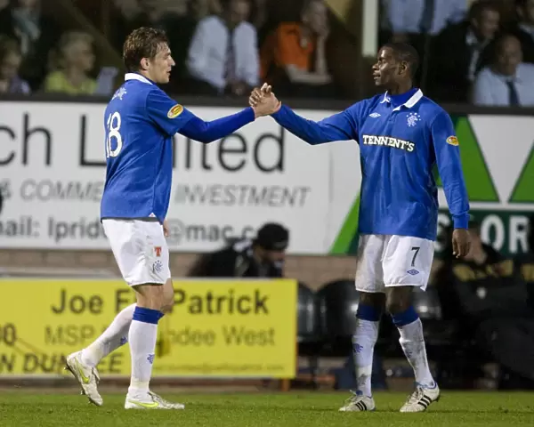Rangers Jelavic and Edu in Glory: 4-Goal Blitz vs. Dundee United (Clydesdale Bank Scottish Premier League)