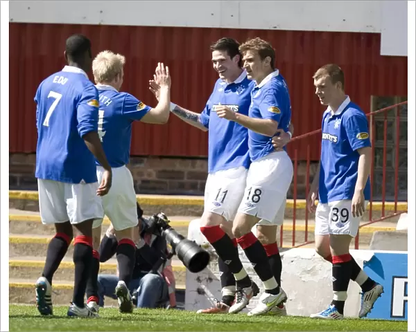 Rangers Kyle Lafferty's Five-Goal Blitz: Motherwell 0-5 Rangers (Clydesdale Bank Scottish Premier League)